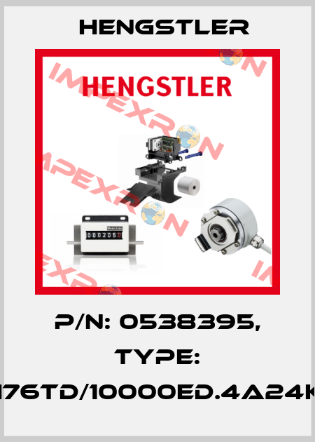 p/n: 0538395, Type: RI76TD/10000ED.4A24KF Hengstler
