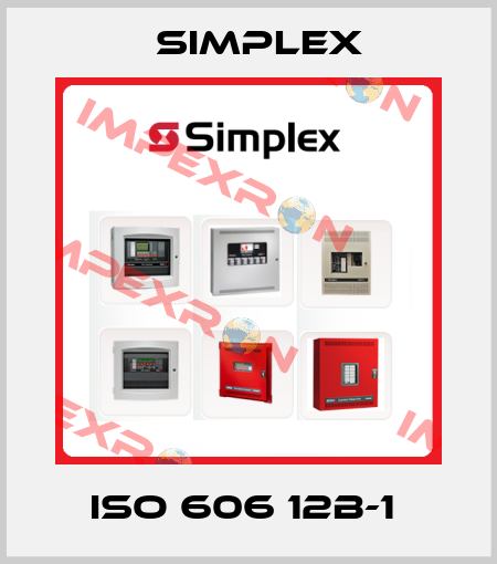 ISO 606 12B-1  Simplex