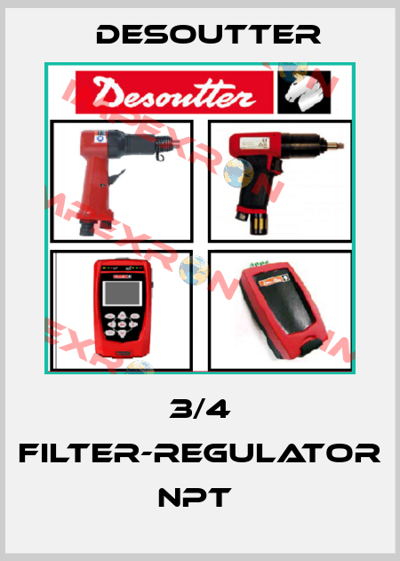 3/4 FILTER-REGULATOR NPT  Desoutter