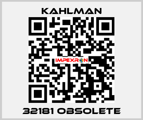 32181 obsolete Kahlman