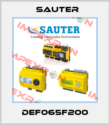 DEF065F200 Sauter