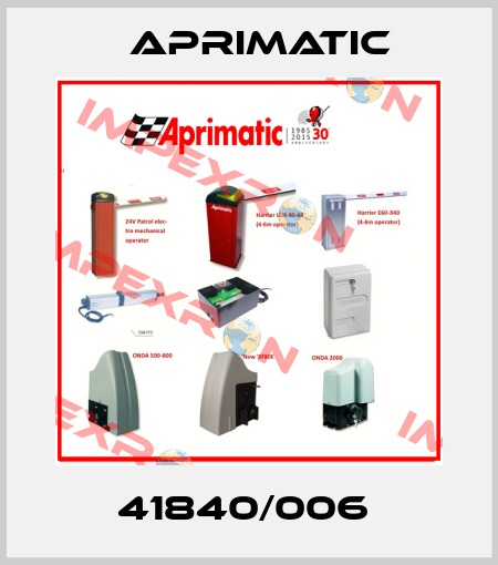 41840/006  Aprimatic