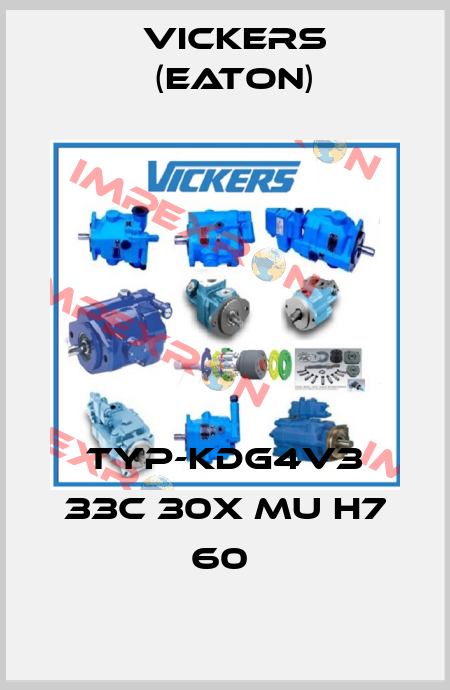 Typ-KDG4V3 33C 30X MU H7 60  Vickers (Eaton)