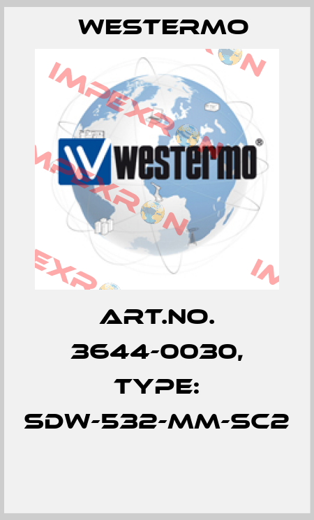 Art.No. 3644-0030, Type: SDW-532-MM-SC2  Westermo
