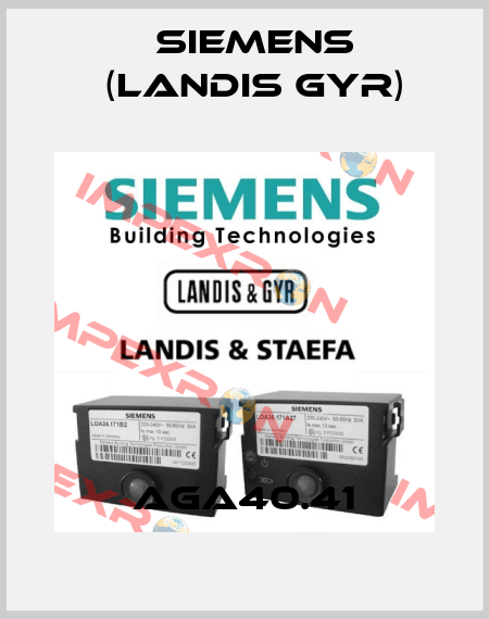 AGA40.41 Siemens (Landis Gyr)