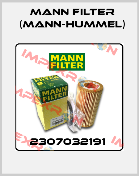 2307032191  Mann Filter (Mann-Hummel)