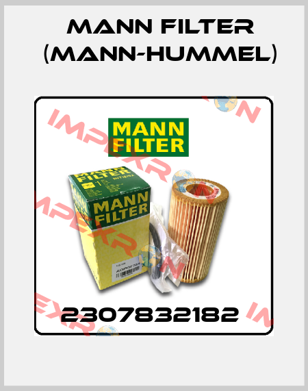 2307832182  Mann Filter (Mann-Hummel)