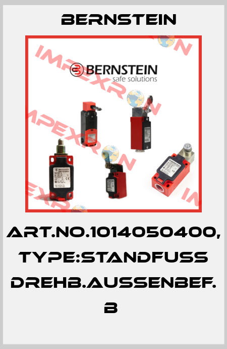 Art.No.1014050400, Type:STANDFUß DREHB.AUßENBEF.     B  Bernstein