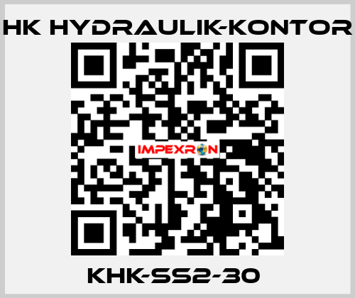 KHK-SS2-30  HK HYDRAULIK-KONTOR