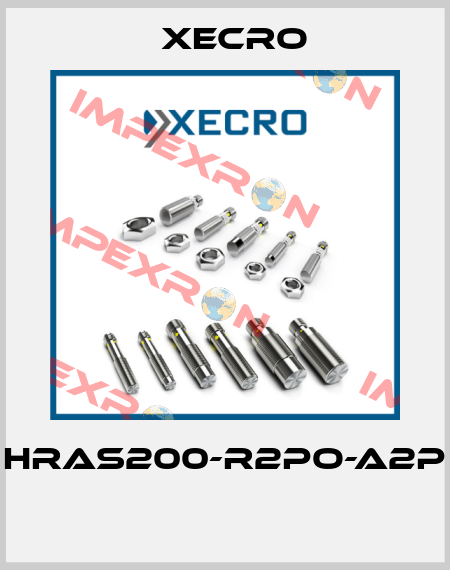 HRAS200-R2PO-A2P  Xecro