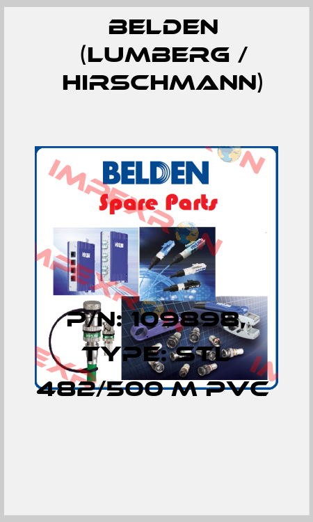 P/N: 109898, Type: STL 482/500 M PVC  Belden (Lumberg / Hirschmann)