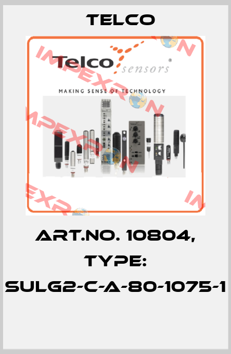 Art.No. 10804, Type: SULG2-C-A-80-1075-1  Telco