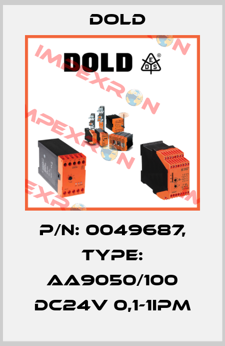 p/n: 0049687, Type: AA9050/100 DC24V 0,1-1IPM Dold