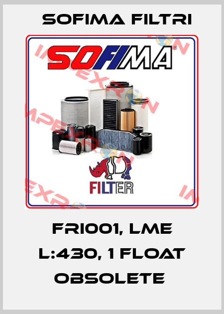 FRI001, LME L:430, 1 FLOAT obsolete  Sofima Filtri