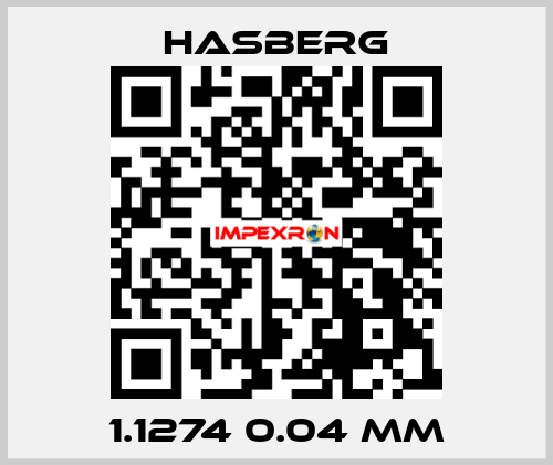 1.1274 0.04 MM Hasberg