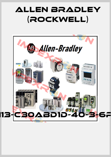 113-C30ABD1D-40-3-6P  Allen Bradley (Rockwell)