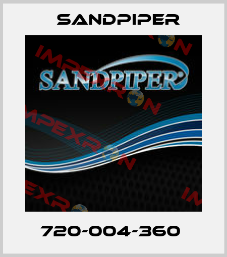 720-004-360  Sandpiper