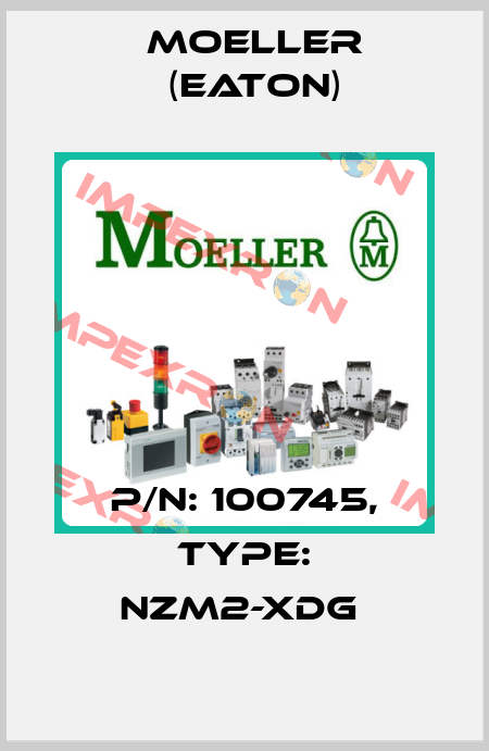P/N: 100745, Type: NZM2-XDG  Moeller (Eaton)