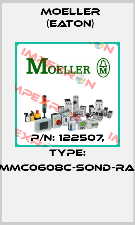 P/N: 122507, Type: XMMC0608C-SOND-RAL*  Moeller (Eaton)