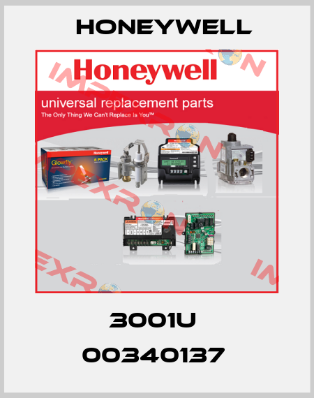 3001U  00340137  Honeywell