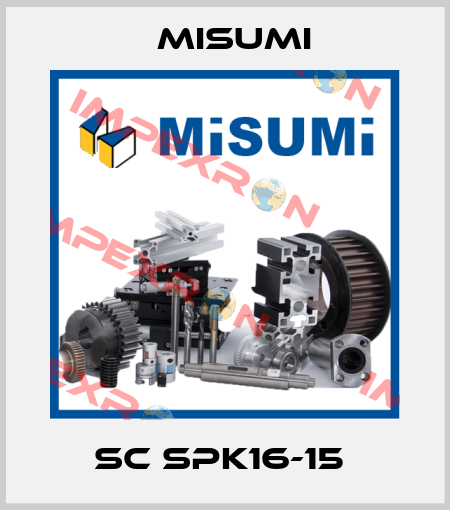 SC SPK16-15  Misumi