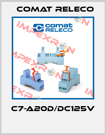 C7-A20D/DC125V  Comat Releco