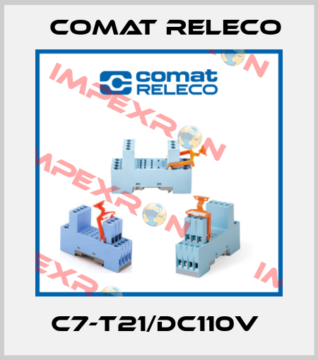 C7-T21/DC110V  Comat Releco