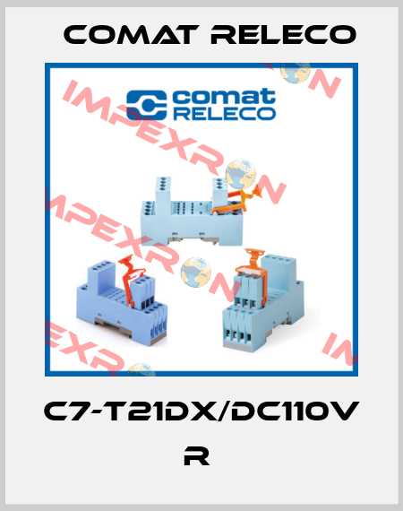 C7-T21DX/DC110V  R  Comat Releco