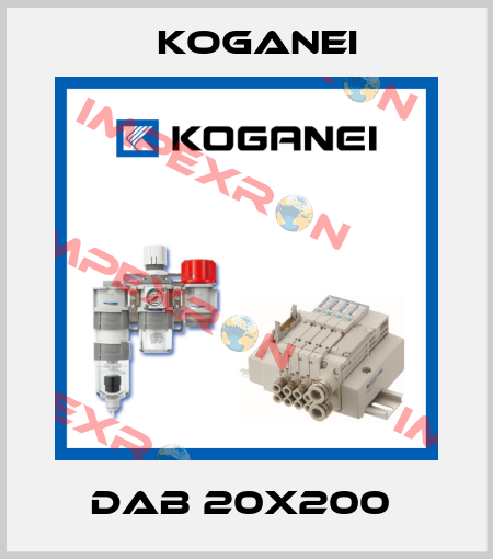 DAB 20X200  Koganei