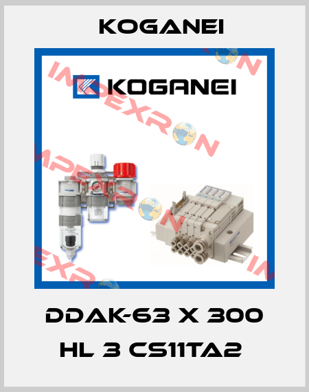 DDAK-63 X 300 HL 3 CS11TA2  Koganei
