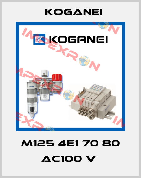 M125 4E1 70 80 AC100 V  Koganei