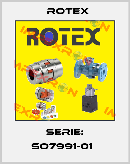 SERIE: SO7991-01   Rotex