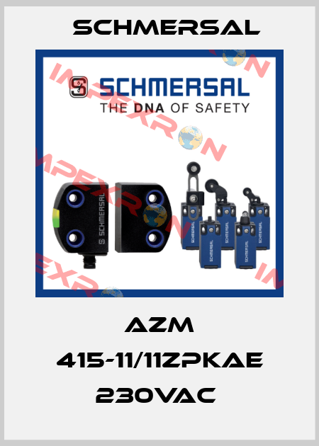 AZM 415-11/11ZPKAE 230VAC  Schmersal