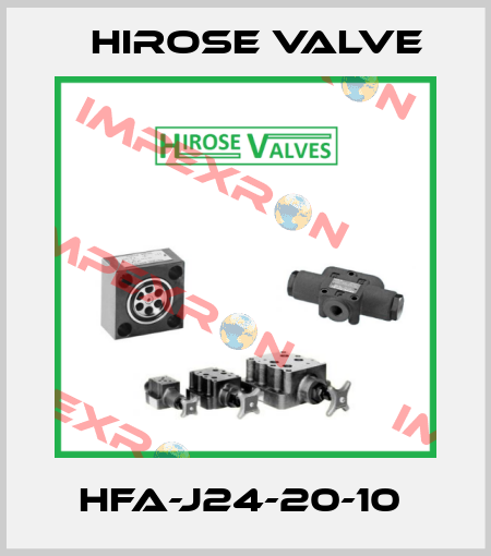 HFA-J24-20-10  Hirose Valve