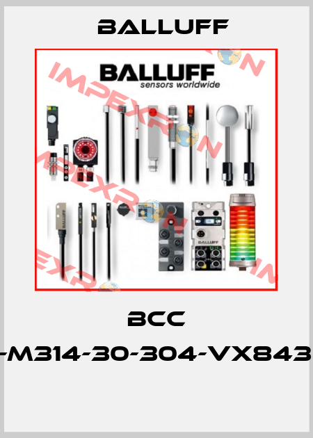 BCC M314-M314-30-304-VX8434-010  Balluff