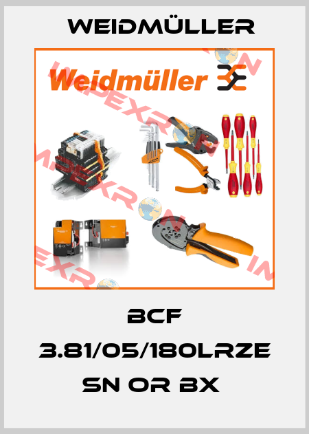 BCF 3.81/05/180LRZE SN OR BX  Weidmüller