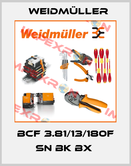 BCF 3.81/13/180F SN BK BX  Weidmüller