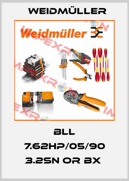 BLL 7.62HP/05/90 3.2SN OR BX  Weidmüller
