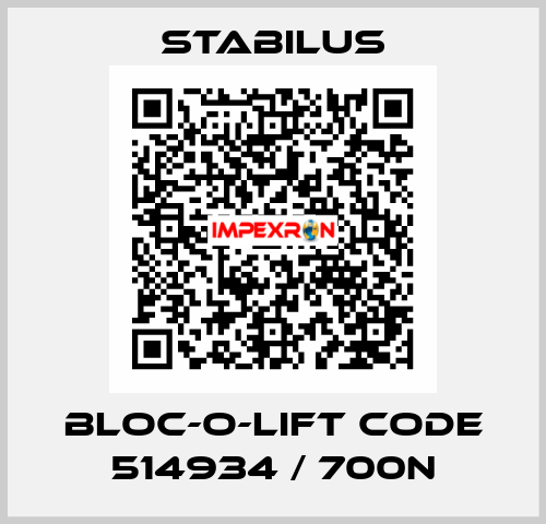 BLOC-O-LIFT code 514934 / 700N Stabilus