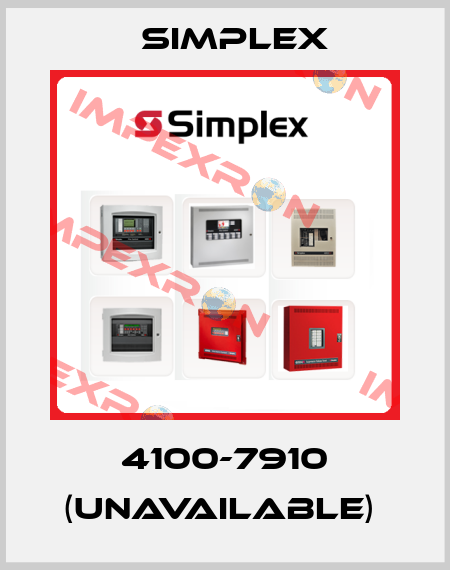 4100-7910 (unavailable)  Simplex