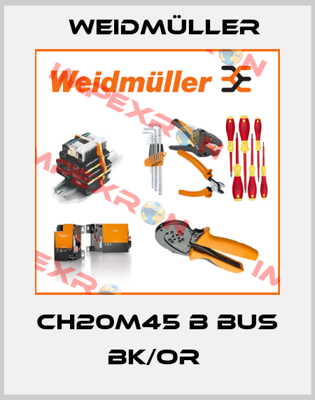 CH20M45 B BUS BK/OR  Weidmüller