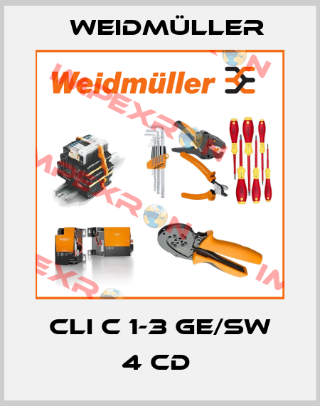 CLI C 1-3 GE/SW 4 CD  Weidmüller