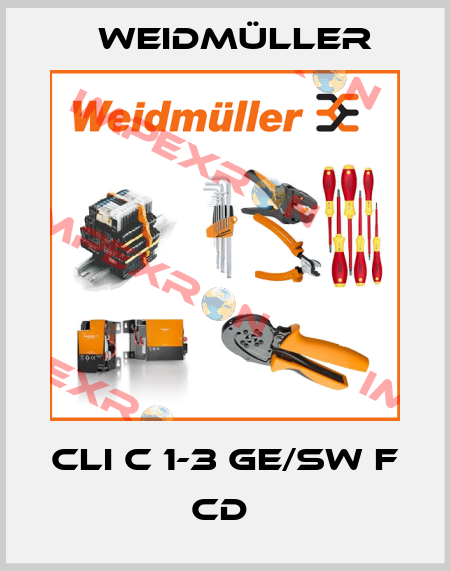 CLI C 1-3 GE/SW F CD  Weidmüller