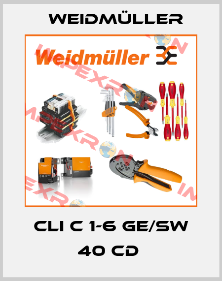 CLI C 1-6 GE/SW 40 CD  Weidmüller