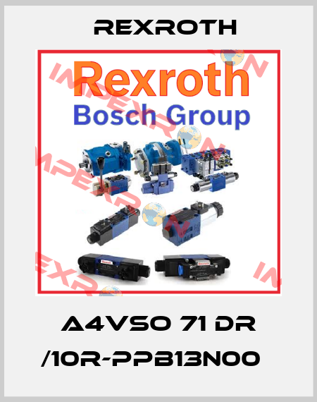 A4VSO 71 DR /10R-PPB13N00   Rexroth