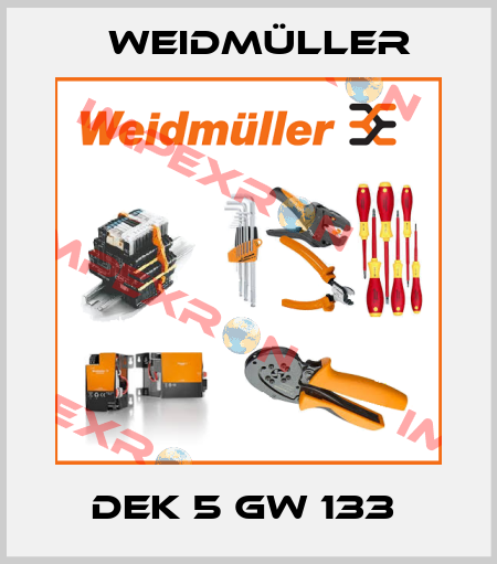 DEK 5 GW 133  Weidmüller