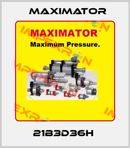 21B3D36H  Maximator