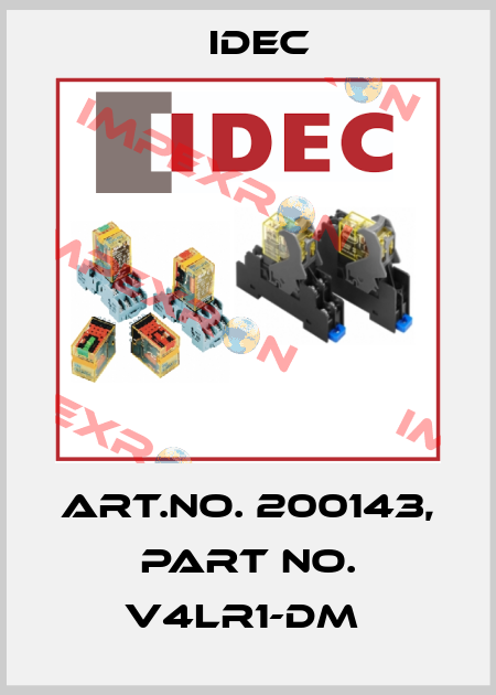 Art.No. 200143, Part No. V4LR1-DM  Idec