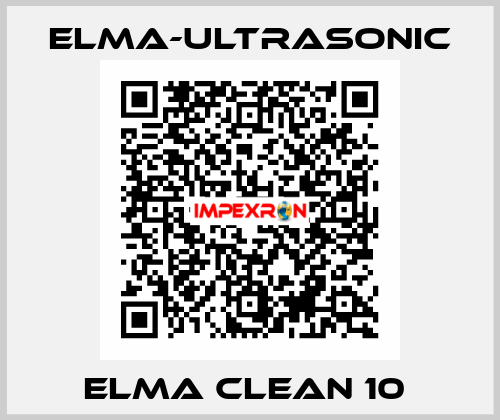 ELMA CLEAN 10  elma-ultrasonic