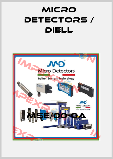 MSE/00-0A Micro Detectors / Diell